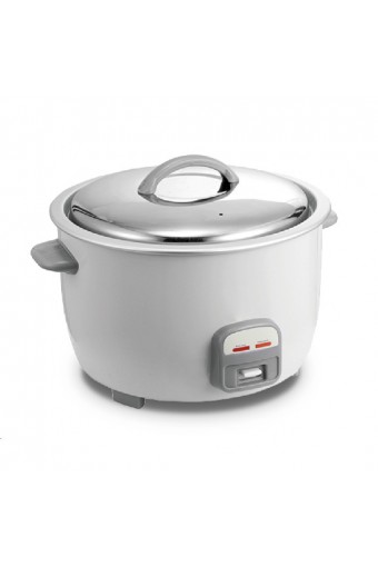 Cuociriso elettrico smaltato bianco, 13 litri