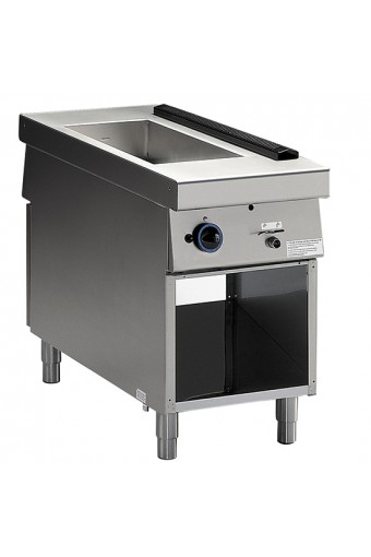 bagnomaria elettrico su base aperta, 1 vasca GN h=155 mm