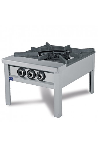 fornellone a gas (GPL) a terra da 1 bruciatore 32 Kw