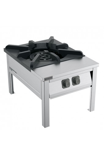 Fornellone a gas (GPL) a terra da 1 bruciatore 24 Kw