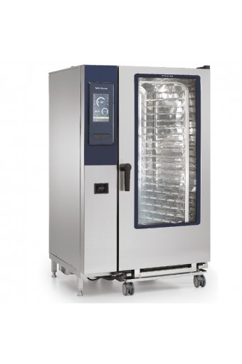 Forno combinato elettrico a vapore con boiler e sistema di lavaggio automatico, 20x GN 2/1