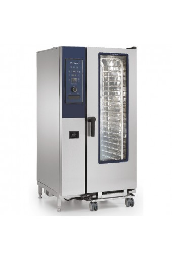 forno a convezione elettrico con vapore diretto e sistema di lavaggio automatico, 20x GN 1/1