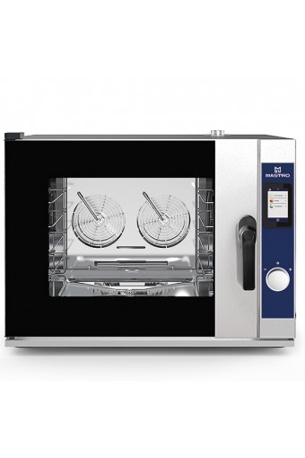 Forno misto elettrico a vapore diretto con sistema di lavaggio automatico, 4x GN 1/1 o 600x400 mm