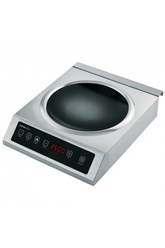 Wok a induzione da banco da 3,5 kW, Ø 280 mm
