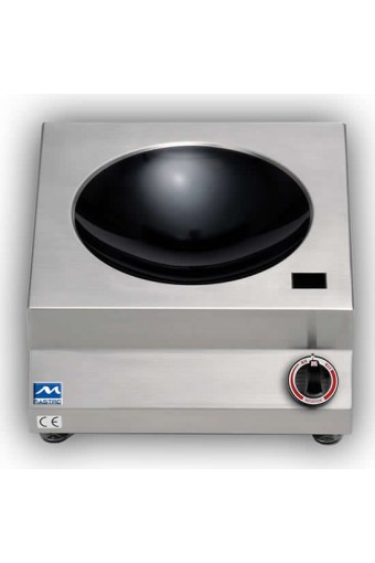 Piano di cottura wok a induzione da banco 3,5 kW Ø 300 mm - 230V