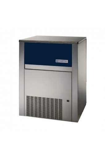 produttore di ghiaccio a cubetti, raffreddamento ad aria, 130 kg/24 h