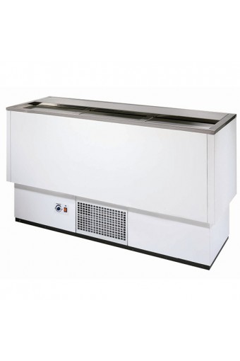 Refrigeratore bottiglie da 230 litri con 3 coperchi scorrevoli