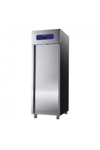 Frigorifero da 700 litri in inox, GN 2/1, -2°/+8°C