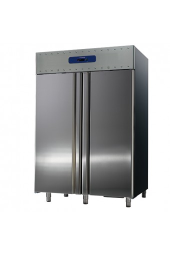 Frigorifero da 1400 litri in inox, GN 2/1, -2°/+8°C 85 mm isolamento