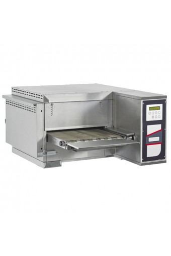 Forno a tunnel a gas ventilato nastro 40x59x 6 cm