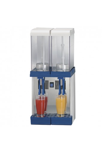 Distributore bevande fredde, professionale capacità litri 2x 9