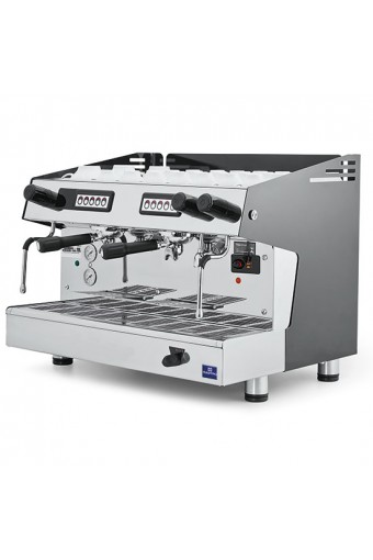Macchina caffè professionale semi automatica,2 gruppi boiler 9 litri Macchina caffè professionale semi automatica,2 gruppi boiler 9 litri