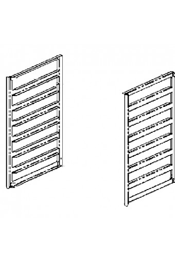 Kit di trasformazione da 10x GN 1/1 in 8x 600x400 mm