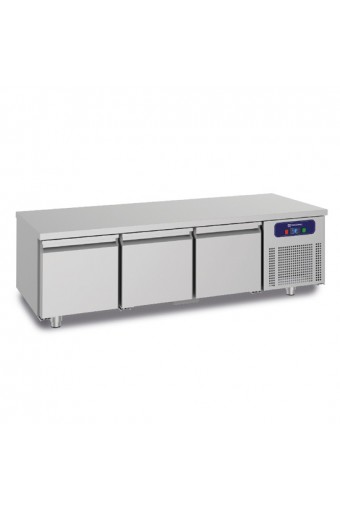base refrigerata con 3 cassetti 1/1 per apparecchiature di cottura, l=1800 mm base refrigerata con 3 cassetti 1/1 per apparecchiature di cottura, l=1800 mm