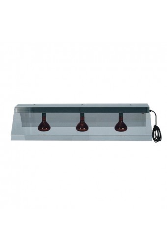 lampade a infrarossi su telaio a sospensione, 3x GN 1/1