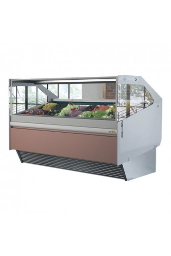 Vetrina gelato ventilata KONIC, capacità 8x5 litri -18°/-22°C 1540x895mm