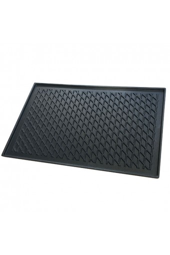 Teglia reversibile BBQ/ Grill GN 1/1 in ghisa,  rigata/liscia