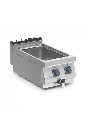 Bagnomaria elettrico da banco, GN 1/2 + GN 1/3 h=150 mm