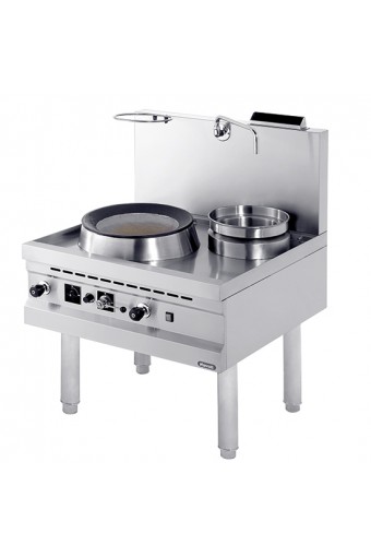 piano di cottura a gas ad alto rendimento, 1 fuoco, 1 bruciatore zuppe