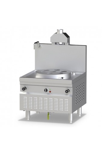 Cuociriso a vapore con kit dim-sum a gas