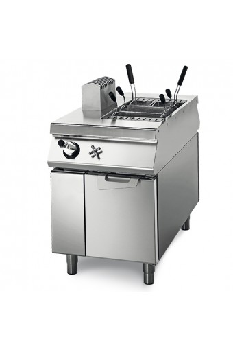 Cuocipasta gas su vano con porte da 1 vasca GN 1/1 - 40 litri