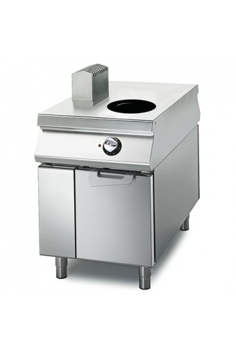 Wok induzione da 5 kW su vano con porte, comandi 2 lati