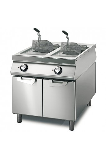 Friggitrice elettrica 21+21 litri su vano con porte