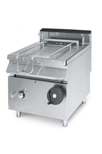 Brasiera ribaltabile elettrica, capacità 60 litri, vasca inox
