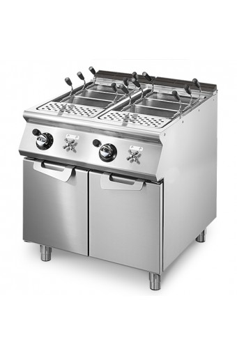 Cuocipasta gas, 2 vasche GN 1/1, capacità 2x 40 litri Cuocipasta gas, 2 vasche GN 1/1, capacità 2x 40 litri
