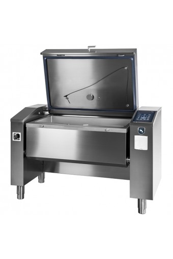 Brasiera multiuso elettrica da 150 litri (3x GN 1/1), sollevamento automatico - Versione a pressione