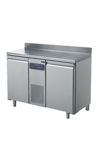 Tavolo freezer a 2 porte GN 1/1 con alzatina, -10°/-20°C