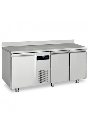 Tavolo freezer a 3 porte GN 1/1 con alzatina, -10°/-20°C