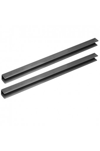 coppia guide GN 1/1 (530 mm) in inox per tavoli refrigerati