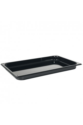 Teglia smaltata GN 1/1 h=20 mm - 4 bordi 90°