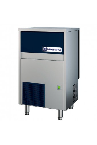 produttore di ghiaccio a cubetti, raffreddamento ad aria, 46 kg/24 h