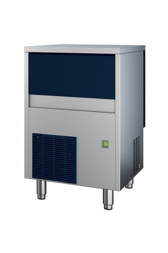 Produttore di ghiaccio professionale a cubetti, condensazione acqua,produzione 53kg/24h