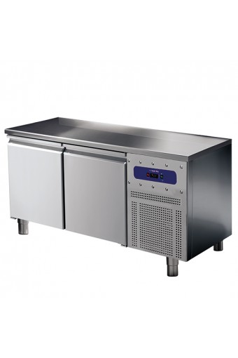 tavolo refrigerato da 600 mm a 2 porte, -2°/+8°C