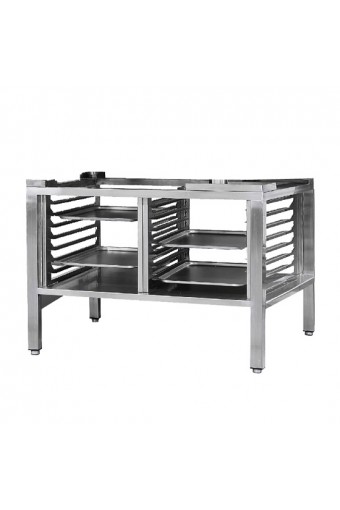 supporto con guide per forni da 10x GN 2/1