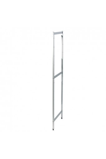 Supporto per scaffale in alluminio, p=370 mm, A=1670mm