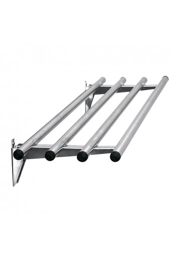 Scorrivassoio lineare reclinabile in tubo, l=1500 mm