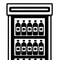 Vetrine refrigerate per bibite verticali