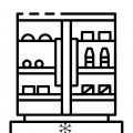 Vetrine self service refrigerate